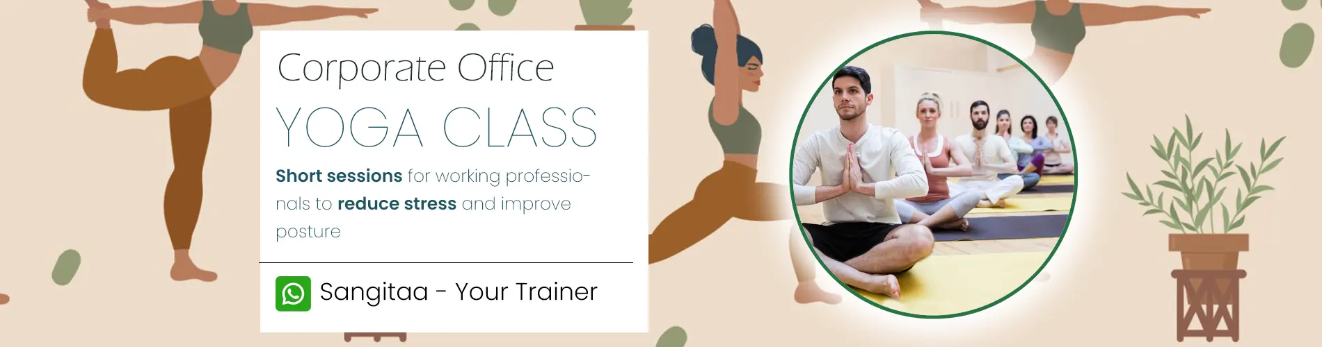 corporate yoga trainer sangitaa sen madam